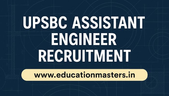 UPSBC Assistant Engineer Recruitment